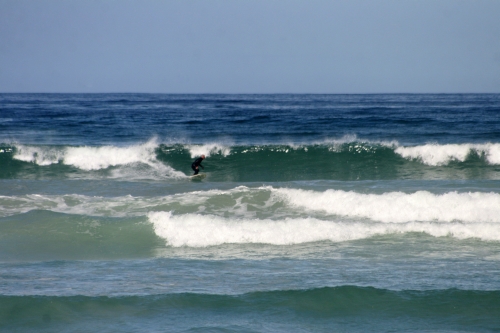 surfers corner wave