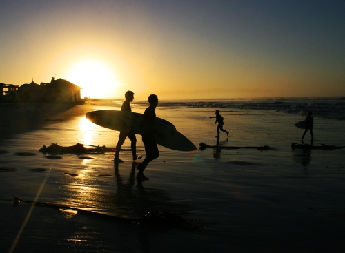 sunrise surfshadows